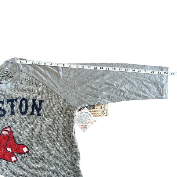 NWT Boston Red Sox 3/4 Sleeve Shirt Men’s XL - Picture 8 of 8